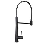 LGYGMD Brass Magnetic Suction Basin ° Swivel Spout High ARC Sink Faucet with Pull Down Flexible Hose Single Handle Hot and Cold Water Kitchen Mixer Tap,Black