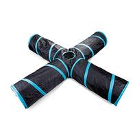 LGYGMD Cat for Indoor Cats Funny Pet Play Balls Collapsible Crinkle Kitten Interactive Toys Puppy Ferrets Rabbit Dog Tunnel Tubes