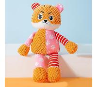 LGYGMD Chew Squeaky Large Dogs, for Aggressive Chewers, Stuffed Animal Dog Toys with Rope