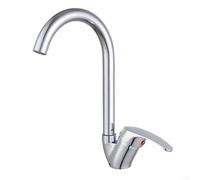 LGYGMD Digital Display Electric Water and Stylish Kitchen Sink Faucet, Single Lever Control, Chrome Finish