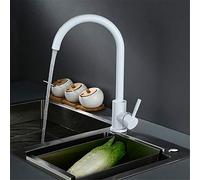 LGYGMD Faucets, Degree Kitchen Sink Antique Cold and Hot Water Mixer Single Handle,Big Bend Word Faucet