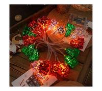 LGYGMD Garden Christmas String Creative Ambient Fairy Hanging Copper Wire Lights Night Lamps for Birthday Party Xmas Tree Decor