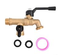 LGYGMD Heavy Duty Outdoor Water Faucet with Frost Resistance for Garden and Patio