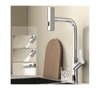 LGYGMD Kitchen Functions Sink Faucet with Pull Down Sprayer 23In 180° Swivel for Brass Single Handle Hole