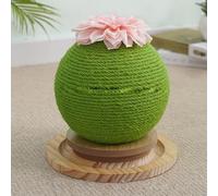 LGYGMD Mushroom Cat Scratching Post Unique, Sisal-Wrapped, Ideal for Medium and Small Cats, No Assembly Required,F