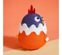 LGYGMD Mushroom Cat Scratching Post Unique, Sisal-Wrapped, Ideal for Medium and Small Cats, No Assembly Required,E