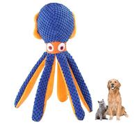 LGYGMD Octopus Interactive Bite Resistant Sonic Dog Toys Small, Medium and Large Dogs, for Aggressive Chewers,B