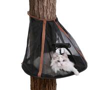 LGYGMD Outdoor Cat Breathable Folding Hammock Anti-Bite Kitten Bed - for Small Animal Tree Camping Travel Sleep Rest Yard Garden