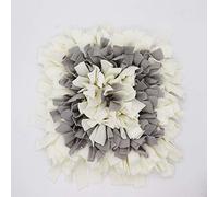 LGYGMD Pet Snuff for Dogs Feeding Fleece Interactive Smell Encourage Natural Foraging Skills Adjustable Washable Dog Training Mats Mental Stimulation Toys Relieve Stress,B