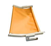 LGYGMD Sill Perch Sturdy Wood Frame, Hanging Bed Holds up lbs, Indoor Cat Hammock Window Seat Mat Easy to Adjust for Windowsill, Bedside (Color Orange, Size : 54cm)