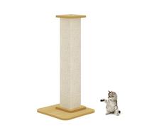 LGYGMD Sisal Solid Wood Claw Grinding and Scratching Board - Indoor Furniture Anti-Scratcher, Vertical Cat Toy is Wear-Resistant,A,M