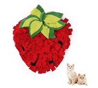 LGYGMD Small Animal Snuffle Mat Fleece Foraging Mats Interactive Feeding Toy Rabbit Guinea Pig Rat Hamster Anti Slip Treat Dispenser