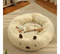 LGYGMD Small Medium Dogs,Washable Beds Indoor Cats, and Kitten,Large Soft Pet Bed All Seasons Fit for Orthopedic Dog Cat. (Color B, Size : 40cm)