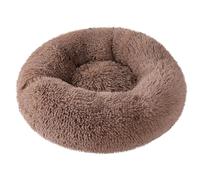 LGYGMD Soft Round Pet for Cats or Small Dogs, Medium Sized Dog Cat Bed Self Warming Autumn Winter Indoor (Color A, Size : 60cm)
