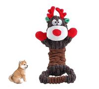 LGYGMD Squeak Toy with Crinkle Paper, Tug of War Pull Interactive Dog Toys for Puppies, Small, Medium, Large Dogs,C