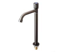 LGYGMD Stainless Steel Basin Faucet, Single Cold Water Tap with Rotatable Spout For Bathroom Kitchen Utility Sink