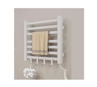 LGYGMD - Toallero eléctrico eléctrico para pared, accesorio de spa blanco, toallas de secado rápido, calentador de toallas para cuarto de baño, calefacción eficiente, ahorro de espacio