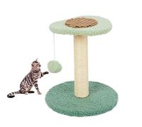 LGYGMD Tree, Tower Sisal Covered Scratching Posts, Condo with Amusing Cat Toys and Soft Blanket, Suitable for Small Spaces,A