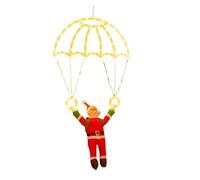 LGYGMD USB Christmas Santa Parachute, Leather Thread, Lantern String, Festival Decorative Window Lights