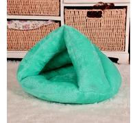 LGYGMD Warm Pet Cushion Sofa，Faux Fur Round Comfortable Self Warming Sleeping Bed For Indoor Kittens and Puppy Small Dogs (Color D, Size : 45cm)