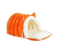 LGYGMD Washable Bed,Non-Slip Removable Pad,Cute Bed Cat Nest | for Calming Cold Weather Small Dog Pet Indoor Home Decor Apartment Living Room Balcony