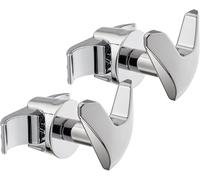 LH Par de Handy VIP toalleros sin perforaciones para baño, autotorneado al radiador tubular multicolumna sin perforar