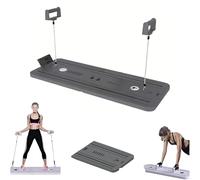 Lhanel - Juego de reformadores plegables de pilates - Tabla deslizante portátil de pilates para entrenamientos en casa (A)