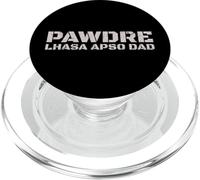 Lhasa Apso Dad Dog Lover Pet Owner Apparel PopSockets PopGrip para MagSafe