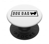 Lhasa Apso Dog Dad PopSockets PopGrip Adhesivo
