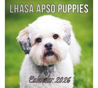 Lhasa Apso Puppies Calendar 2026: 12 Months Organizer For Home & Office From January to December
