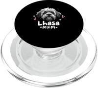 Lhasa Mom Lhasa Apso Dog PopSockets PopGrip para MagSafe