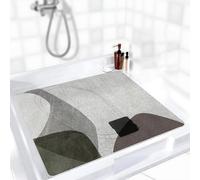 Lhayeu Alfombra de lufa suave, cómoda alfombra para sala de estar, dormitorio, uso en interiores, camino de pasillo resistente para el hogar, cocina, oficina, 40 x 80 cm