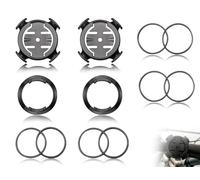 Lhbwhiz 2 Juegos de Soportes para Bicicleta,Soporte para Manillar de Computadora para Bicicleta,Soporte para Vástago de Bicicleta de Cuarto de Vuelta,Compatible con Garmin Edge 510/520/800/810/1000