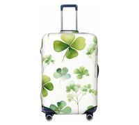 LHCVSFGW Funda para equipaje de viaje, protector de maleta, elástico, lavable, antiarañazos, protector de equipaje grueso para equipaje de 18 a 32 pulgadas, Black, XL