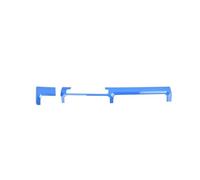 LHD Para Toyota Para 4Runner 2025 ABS Car Aplicable Únicamente A Pantallas De 8 Pulgadas Embellecedor Consola Central(ABS Blue)