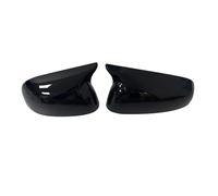 LHD Para VW Para Golf 4 MK4 1998-2002 Para Passat B5 Para Jetta Adhesivo Para Coche Cubierta Espejo Retrovisor Lateral Tapa Aleta Embellecedor Carcasa Tapa Espejo Retroviso(Gloss Black)