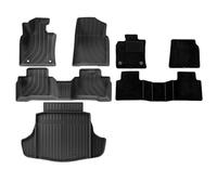 LHD RHD Tapetes De TPE Para Maletero Protección Contra Todo Tipo De Clima Antideslizantes De Doble Capa Para Toyota Para Camry Híbrido 2024-2025 Accesorios Para El Coche(7PCS Full Set,LHD)