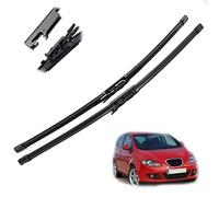LHD y Escobillas de limpiaparabrisas delantero RHD, para SEAT, para Altea 2004-2015 Limpiaparabrisas de ventana delantera de parabrisas 26"+26"