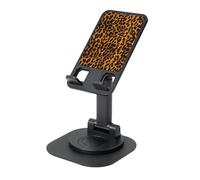 LHDGBNV Cool Cheetah Leopard - Soporte para teléfono celular, ángulo de altura ajustable, giratorio de 360°, portátil, plegable, accesorios de oficina, compatible con todos los teléfonos móviles y
