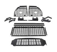 Lhdktee Cubiertas Carga Estante Maletero para Toyota para Sequoia 2008-2022 Panel Techo Superior Panel Almacenamiento Modular Kit Portaescombros Maletero Trasero Estante Cortina