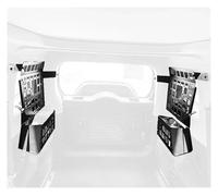 Lhdktee Cubiertas Carga para Jetour para Traveller T2 2023 2024 2025 Maletero Organizador Portaequipajes para Acampar En Coche Maletero Trasero Estante Cortina(Side Panel Box)