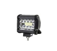 Lhdktee Faros antiniebla Faros LED Trabajo 4 Pulgadas Todoterrenos Para Jeep Todoterrenos, Camiones, Remolques Barcos Faros antiniebla(1 Pcs-Aluminium)