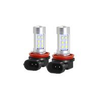 Lhdktee Faros Antiniebla L200 Para Pajero Para Outlander Para Colt Para Triton Para Eclipse Ojo Ángel Luz Antiniebla Halo Anillo Lámpara DRL(2 Pieces LED Bulbs)