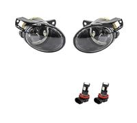 Lhdktee Faros Antiniebla Luces Antiniebla Para VW Para Passat B6 2006-2011 Faros Delanteros LED Lámpara Halógena Cubierta Accesorios Conducción(LED fog)