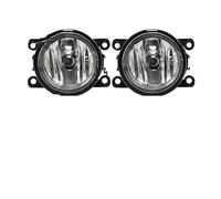 Lhdktee Faros Antiniebla Para Ford Para Mustang Para Fiesta Para Ranger Auto Lámpara Antiniebla 8000LM 30W Blanco Amarillo 12V Luz LED Impermeable(Halogen)