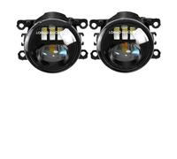 Lhdktee Faros Antiniebla Para Jeep Para Renegade BU 2015-2020 2X60W Lente LED Luz Antiniebla H11 Conjunto Lámpara Circulación Diurna Delantera(Type 1 Yellow)