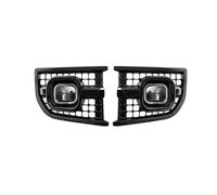 Lhdktee Faros Antiniebla Para Land Para Rover Para Defender Todoterreno 4x4 Luz LED Antiniebla Entrada DRL Cuadrada Delantera Lámpara Circulación Diurna(White Light)