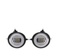 Lhdktee Faros Antiniebla Para Mazda Para RX-8 MPV 6 5 3 2 CX-7/5/9 Para MX-5/para Miata Luces Antiniebla Faro Auto Lámpara Led Halógena Accesorios Coche(Optical White)