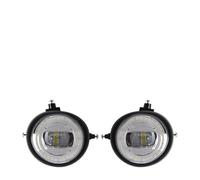 Lhdktee Faros Antiniebla Para Mazda RX-8 MPV 6 5 3 2 CX-7 Para CX-5 Para CX-9 Para MX-5/para Miata Luces Antiniebla Faro Lámpara Halógena Led Automática(Optical Angel Eyes)