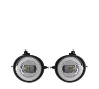 Lhdktee Faros Antiniebla Para Mazda RX-8 MPV 6 5 3 2 CX-7 Para CX-5 Para CX-9 Para MX-5/para Miata Luces Antiniebla Faro Lámpara Halógena Led Automática(Optical White)